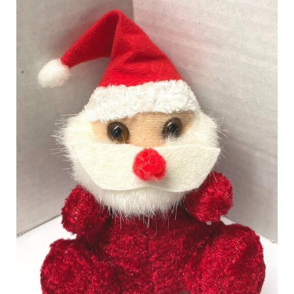 Vintage Santa Claus Plush Christmas Toy Stocking Stuffer Flomo Friends Forever - Picture 7 of 9
